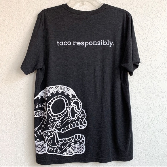 Bella Canvas Other - Milwalky Taco Graphic Tee w/ Day of the Dead Skull